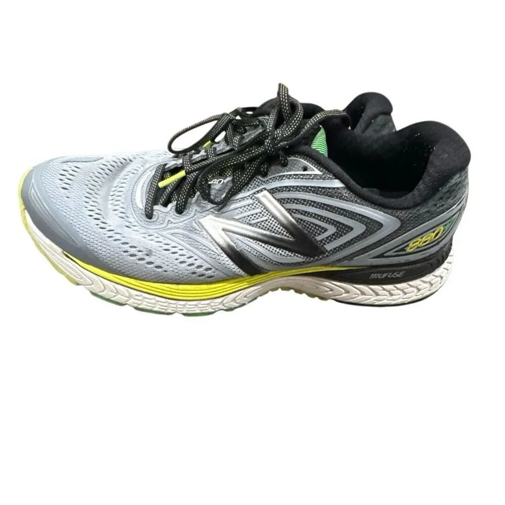 New Balance Fresh‎ Foam 880 v7 Running Athletic Shoes Gray Yellow Men's 10.5 D - Picture 3 of 8